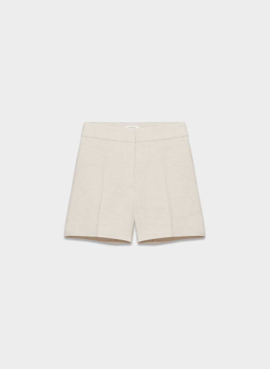 die limitless short mid-thigh - cruiselinen natural ecru