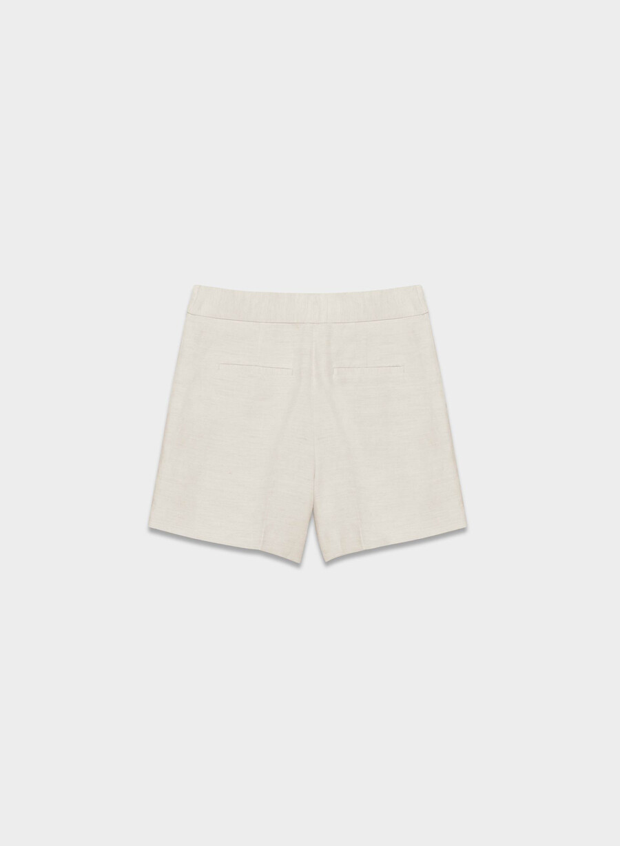 die limitless short mid-thigh - cruiselinen natural ecru