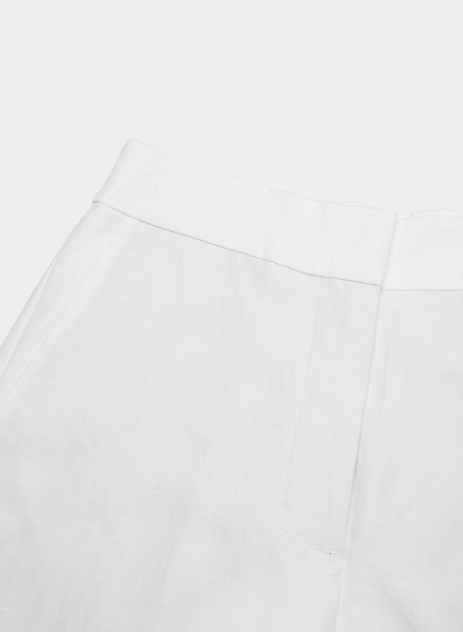 limitless pant cropped - cruiselinen weiss