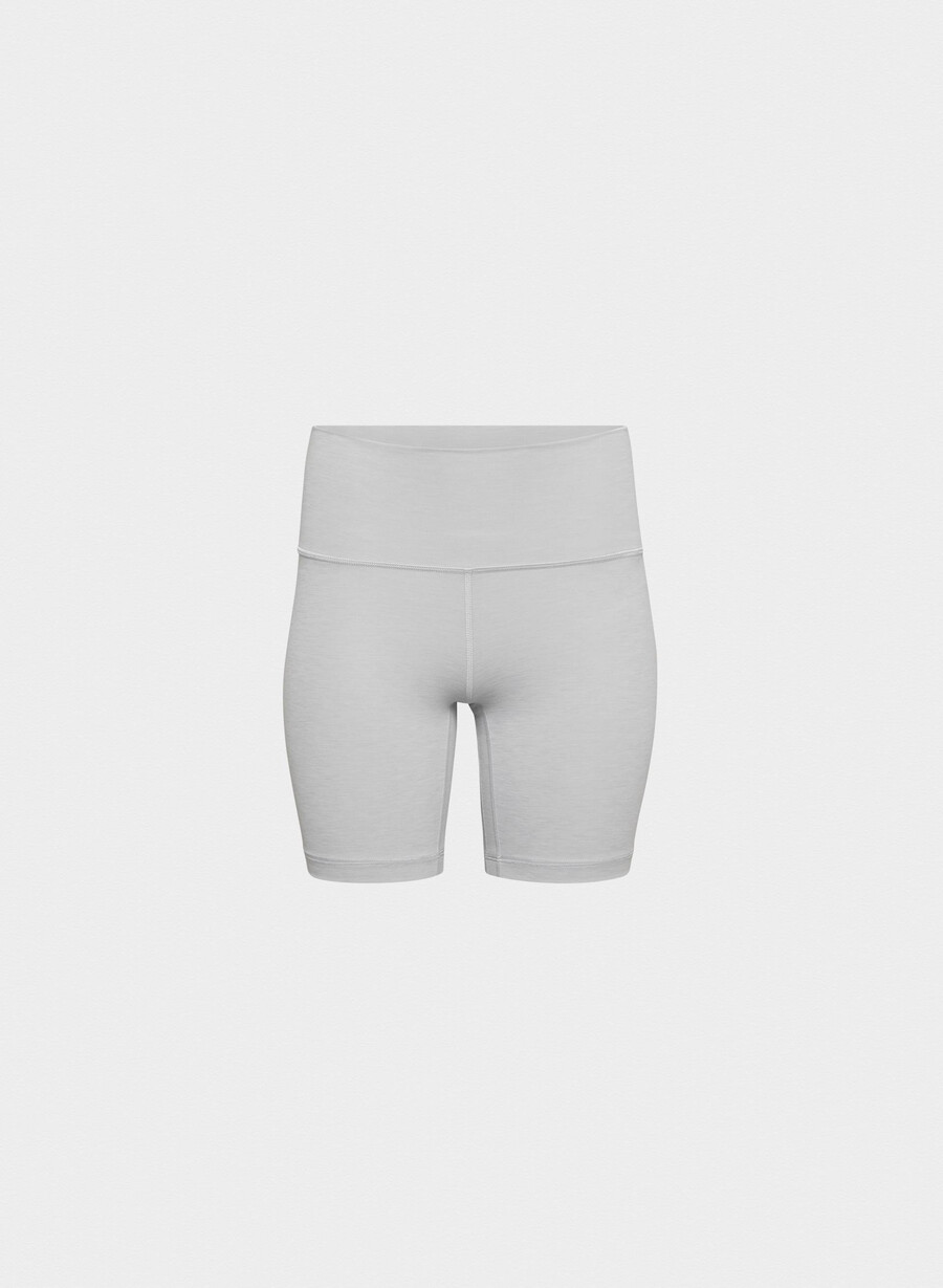butter cheeky hi-rise 7 short heather chrome