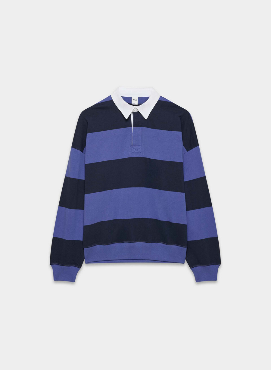 mighty cotton lomu polo langarm moonsail bl admiral