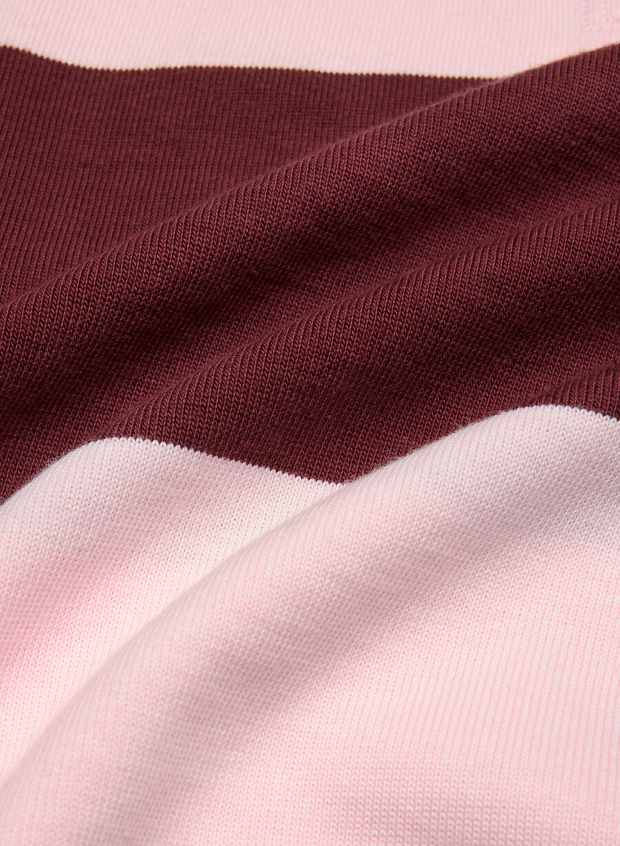 mighty cotton lomu polo langarm villa pnk smc brgdy