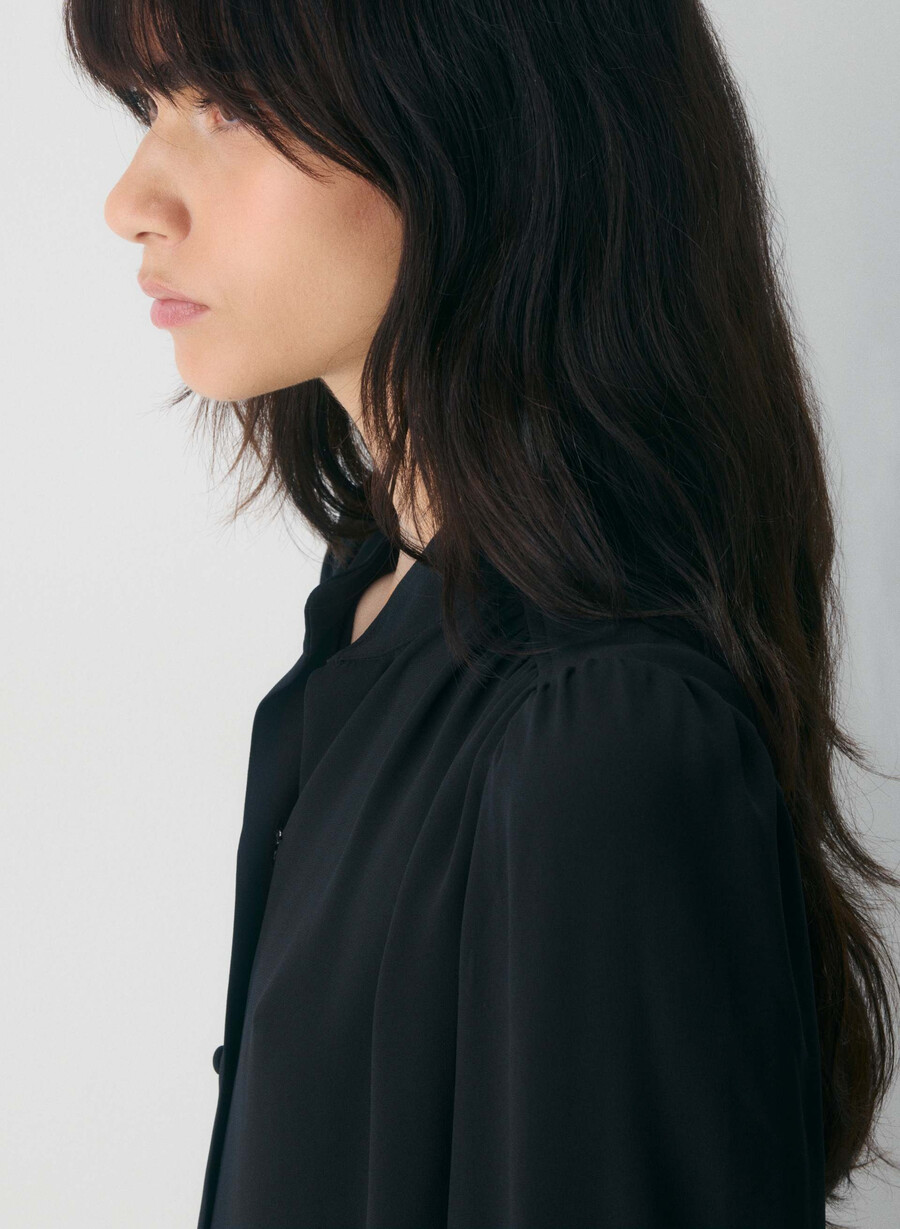 delphine bluse hellbirkenfarben