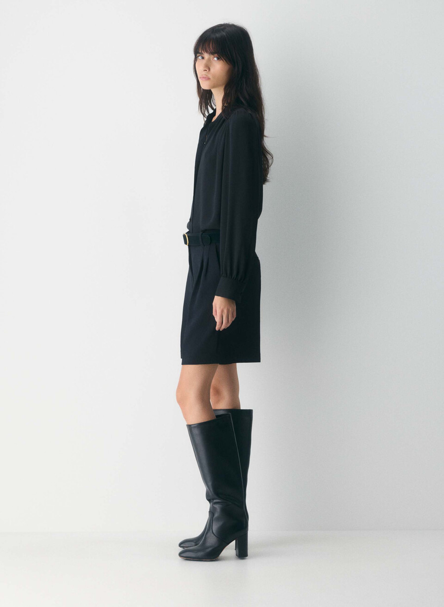 delphine bluse schwarz