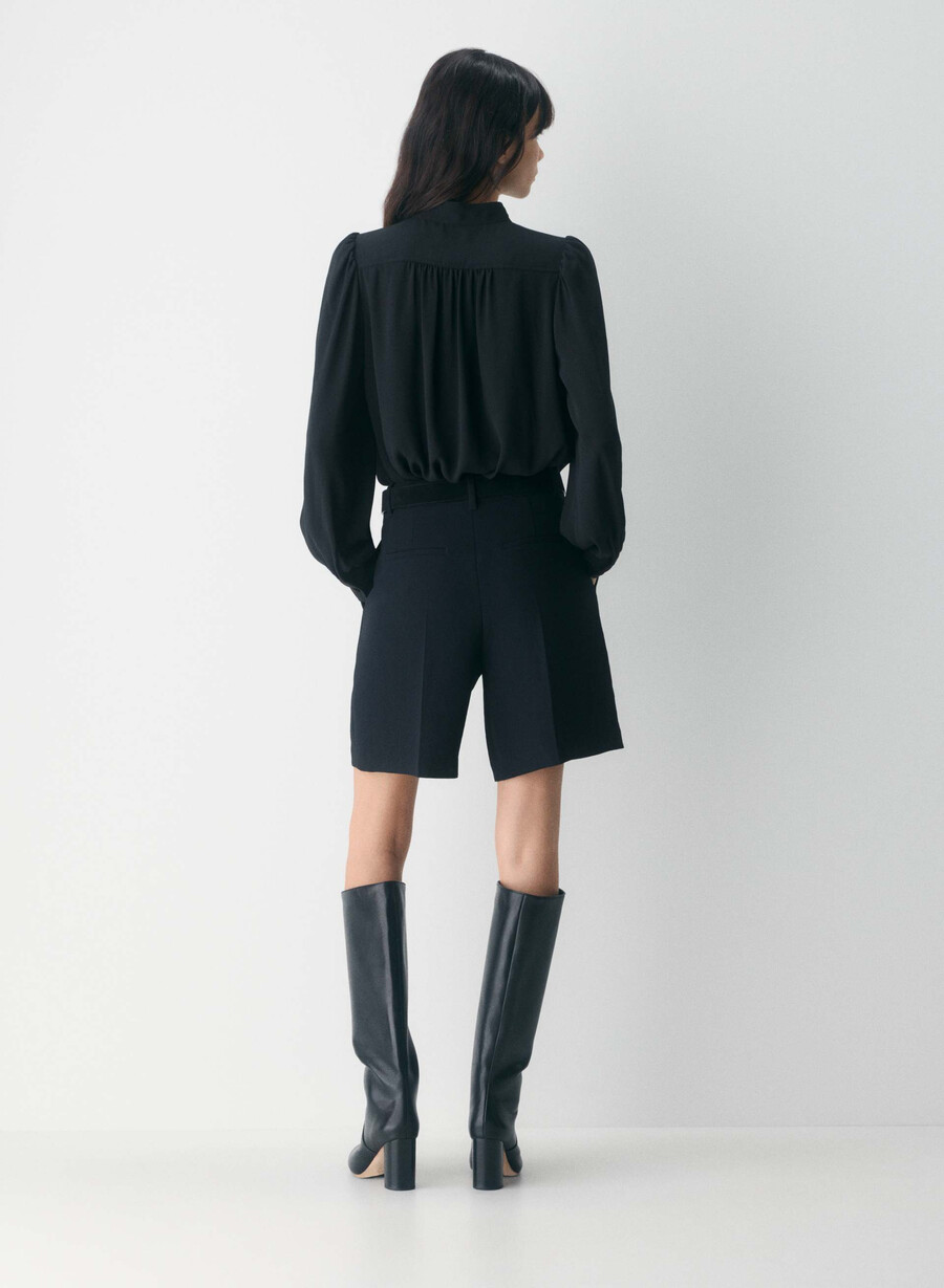 delphine bluse schwarz