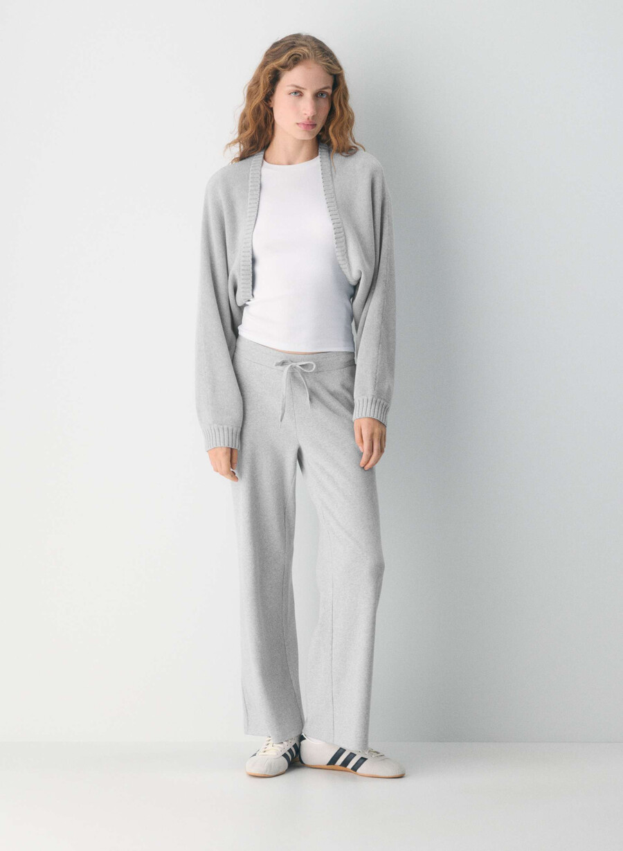 gramercy shrug heather chrome