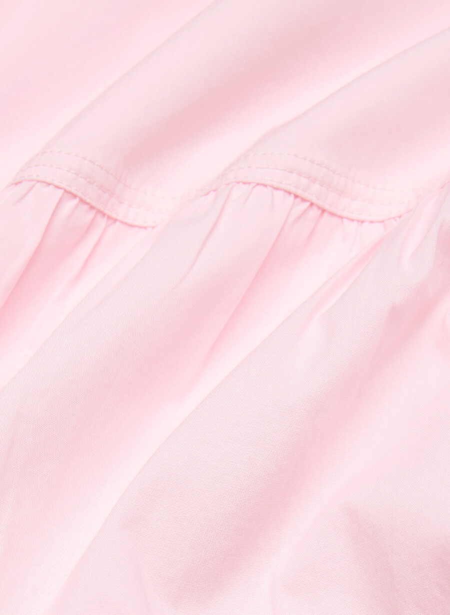 martine poplinkleid villa pink