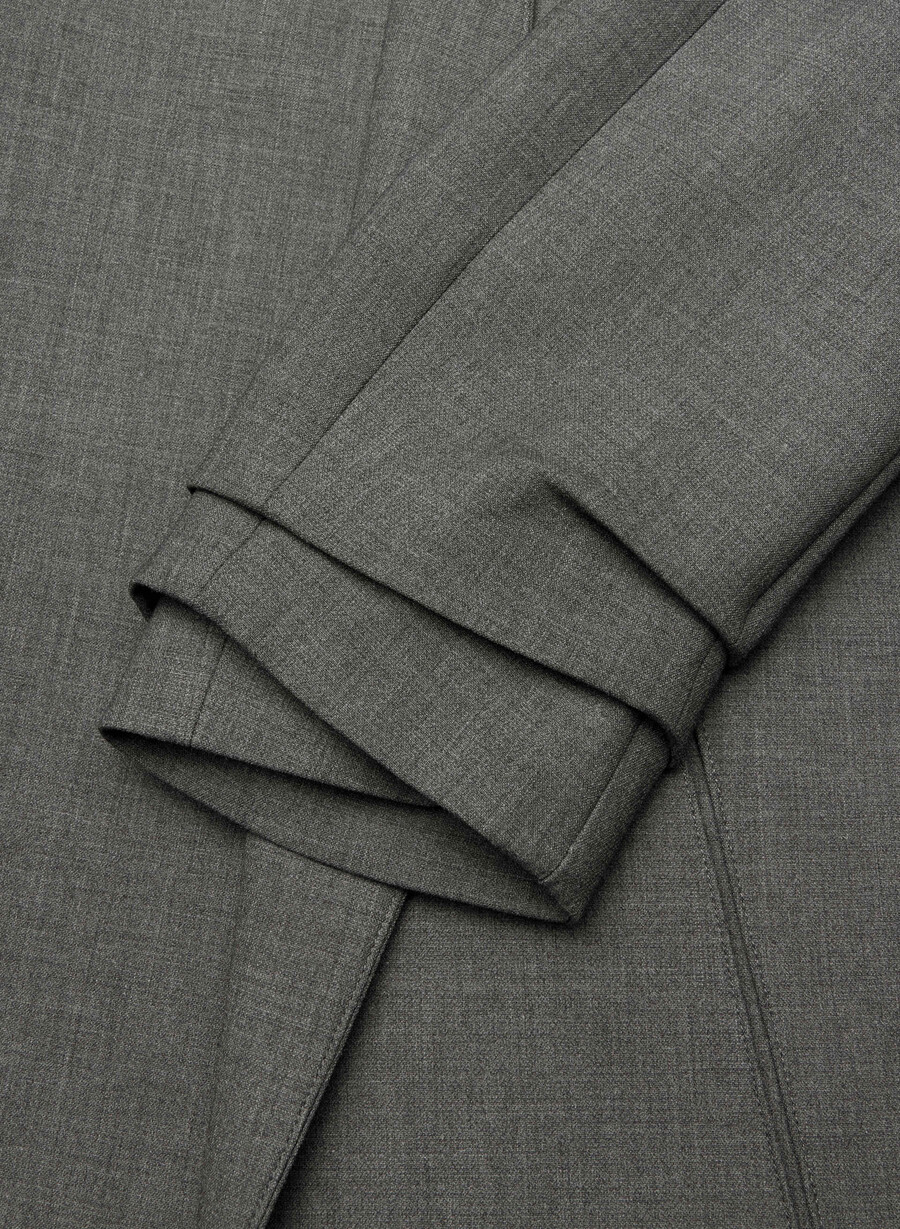 power blazer - reessential heather charcoal
