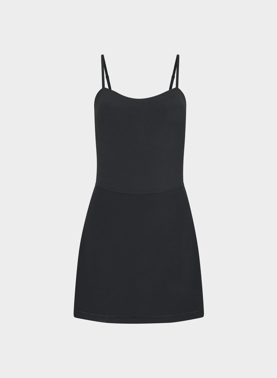 butter toss sweetheart sportkleid schwarz