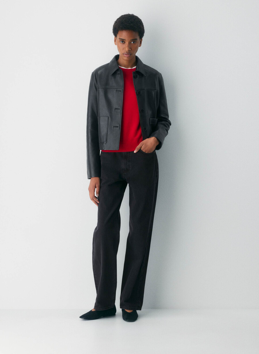bare cashmere touchstone pullover blinkendes rot