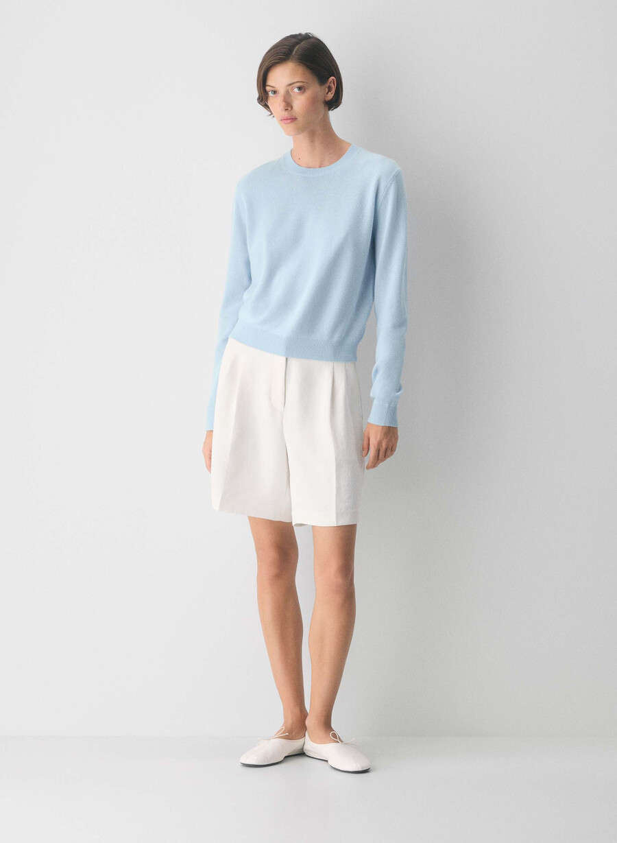bare cashmere touchstone pullover villa blau