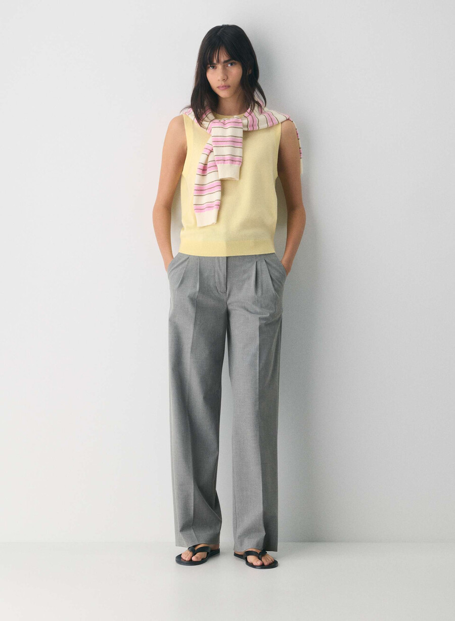 kaschmir-monogramm-strickweste lemonade