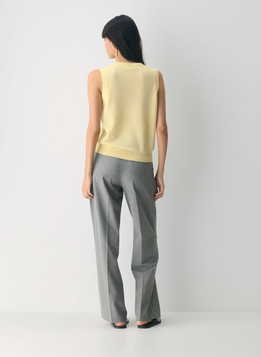 kaschmir-monogramm-strickweste lemonade