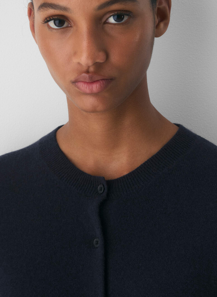 bare cashmere exemplar cardigan admiral