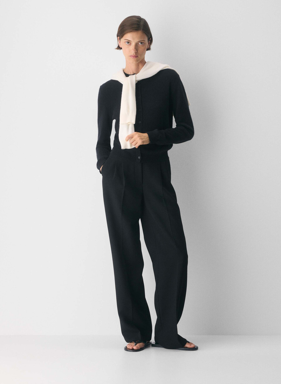 bare cashmere exemplar cardigan schwarz