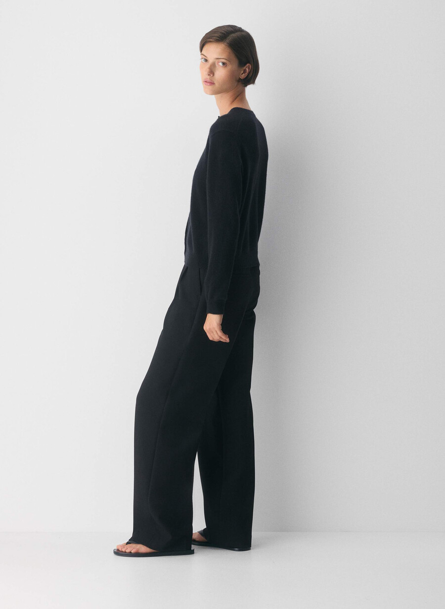 bare cashmere exemplar cardigan schwarz
