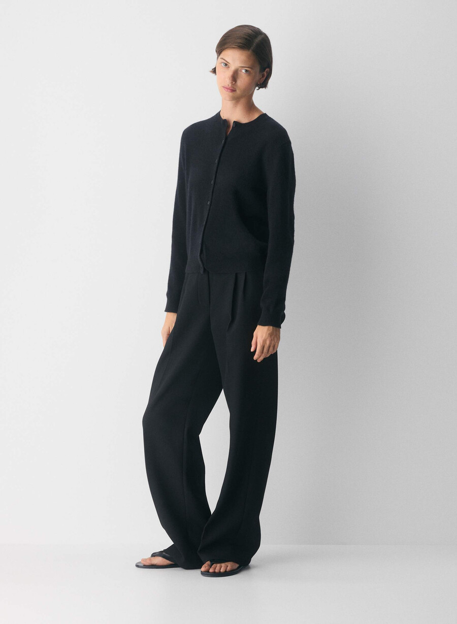 bare cashmere exemplar cardigan schwarz