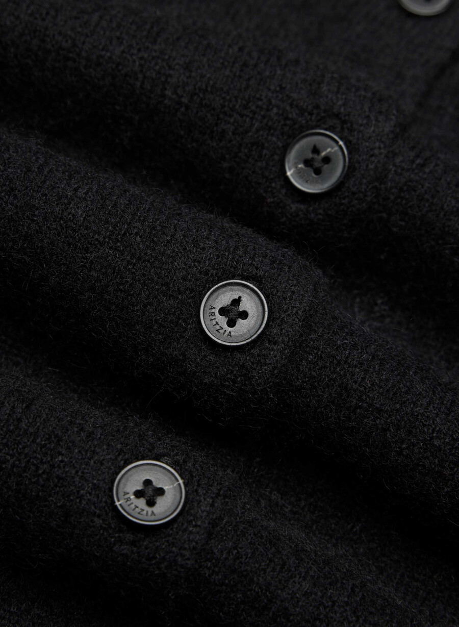 bare cashmere exemplar cardigan schwarz