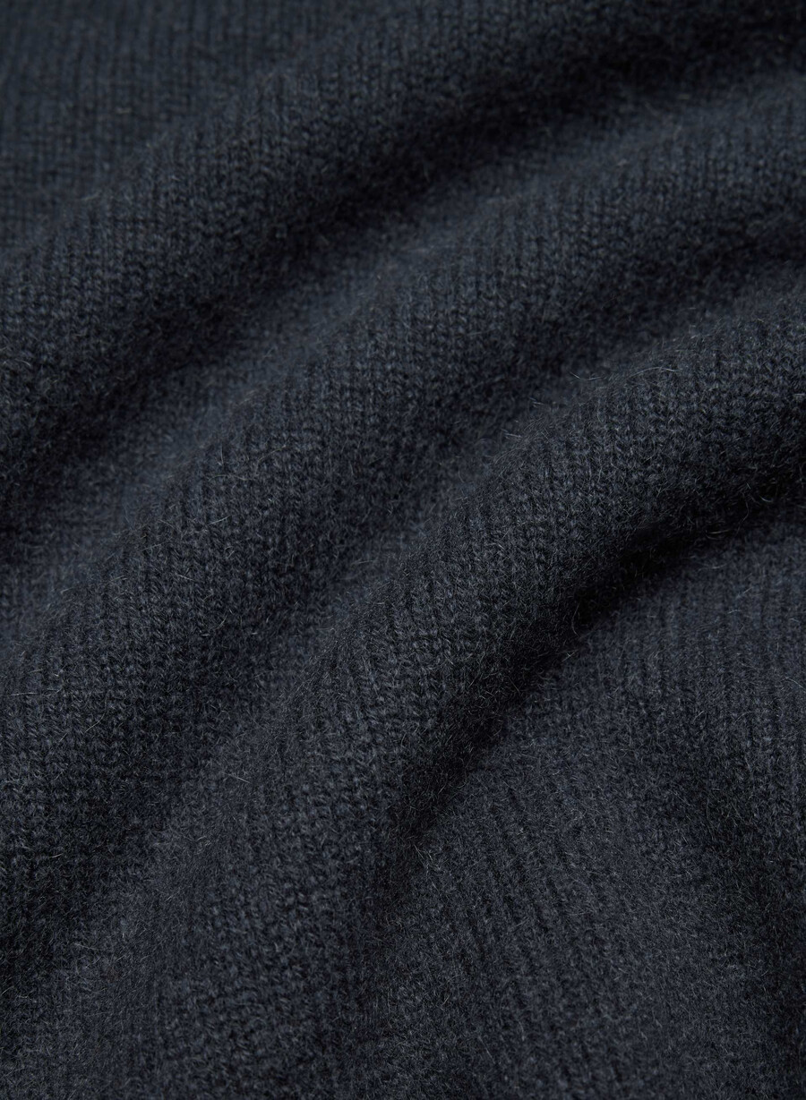 essential cashmere relic sweater dunkelblau