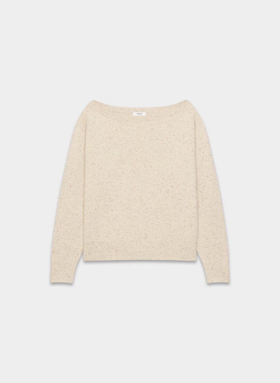 essential cashmere nuance pullover ungefärbt spck haferbeige