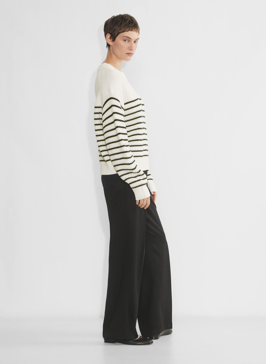 maria merino-wollpullover drk nt navy avorio