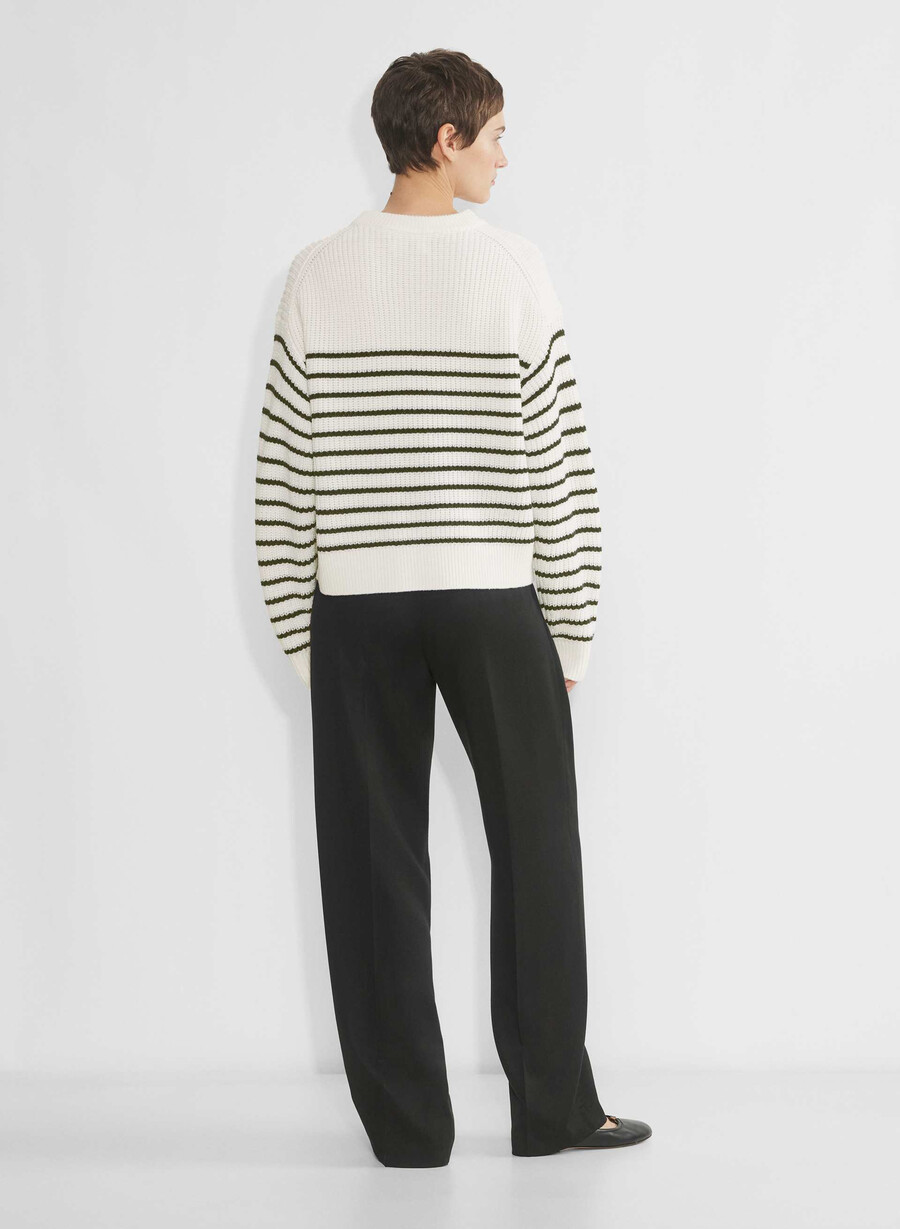 maria merino-wollpullover drk nt navy avorio