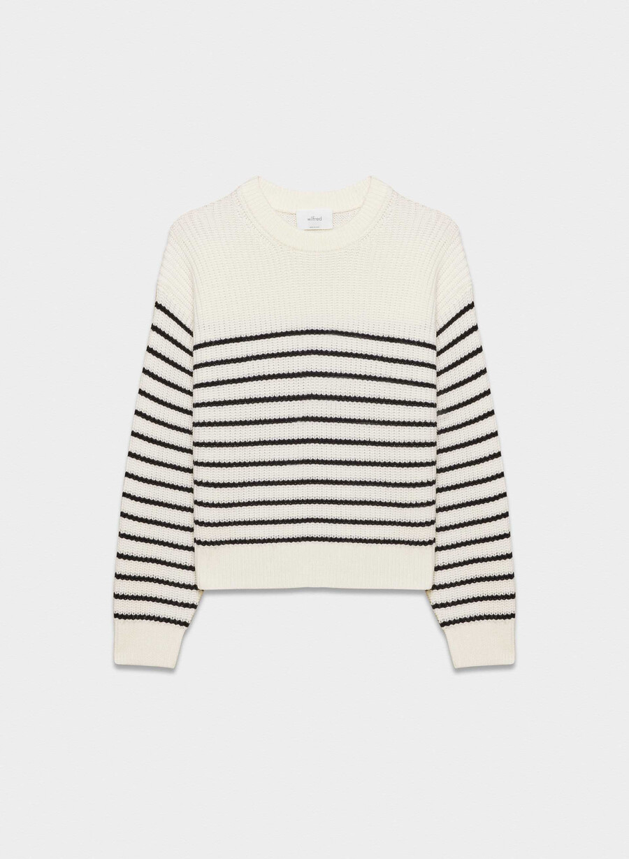 maria merino-wollpullover drk nt navy avorio