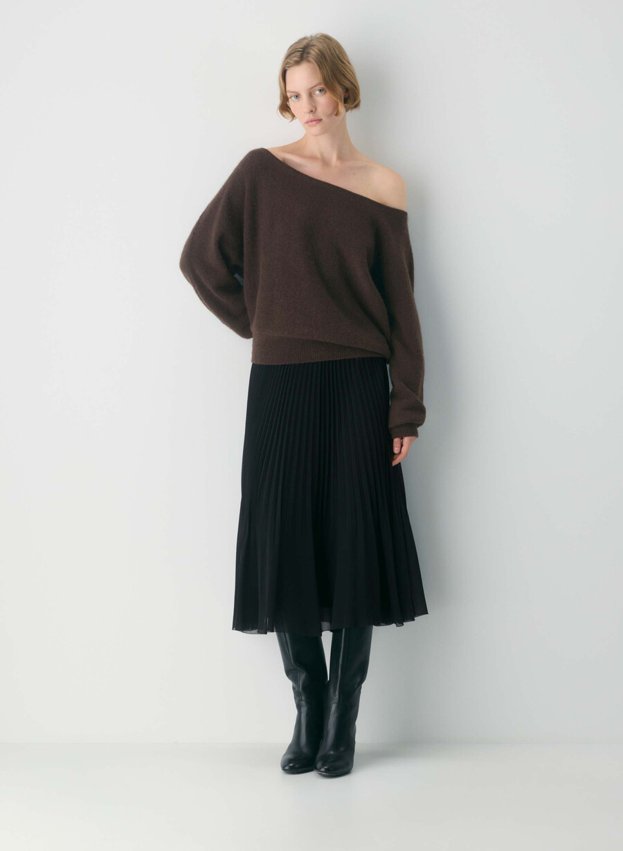 softspoke rhoda pullover farbe sattes mokkabraun