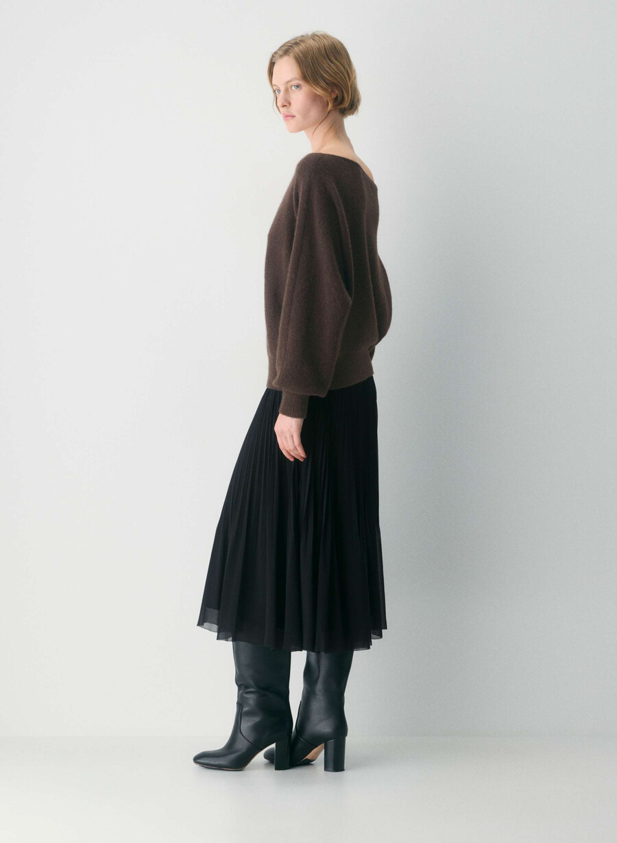 softspoke rhoda pullover farbe sattes mokkabraun