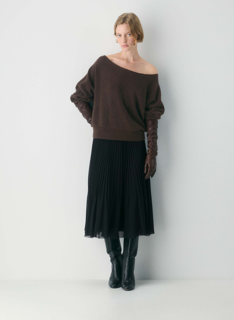 softspoke rhoda pullover farbe sattes mokkabraun