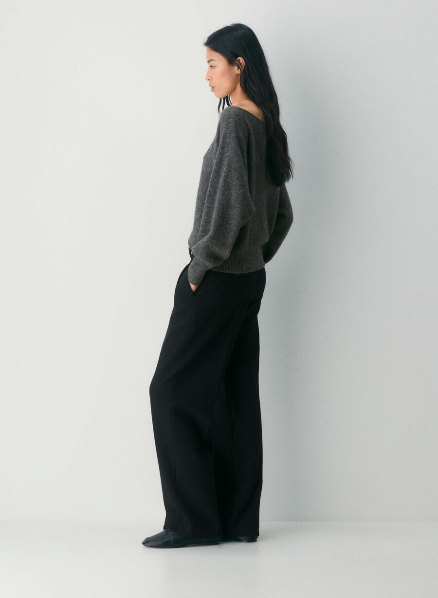 softspoke rhoda pullover heather dunkelgrau