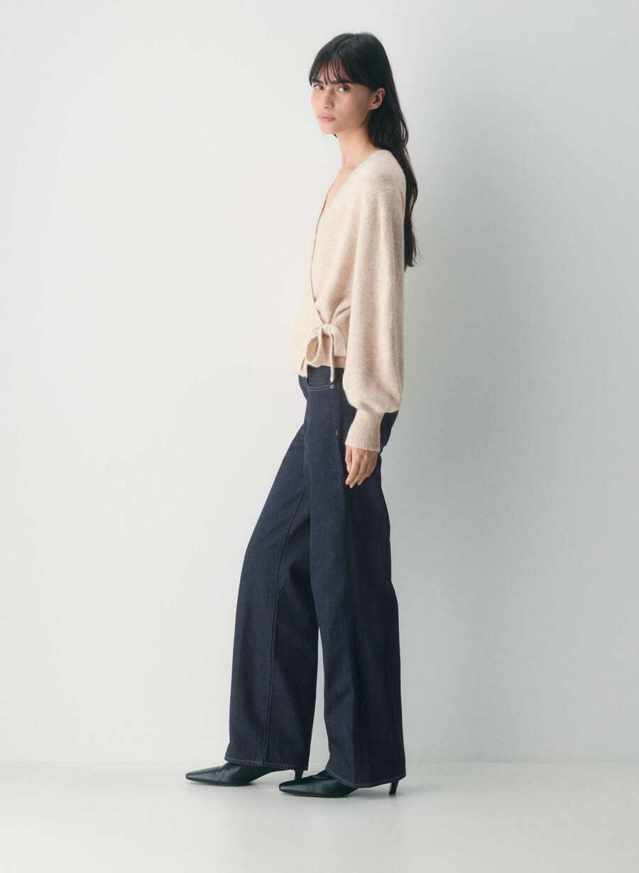 softspoke cassidy pullover heather light oatmeal