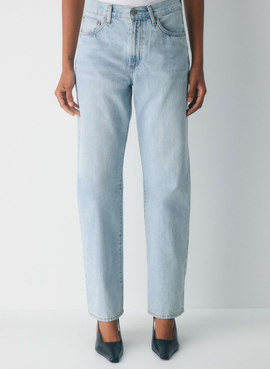 denim forum die 90er marlo hi-rise baggy jeans 15 yrs brl thr bleu