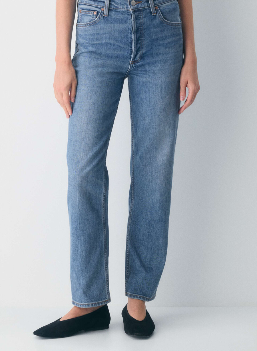 denim forum die arlo hi-rise straight jeans 5 jahre kiss n tell bl