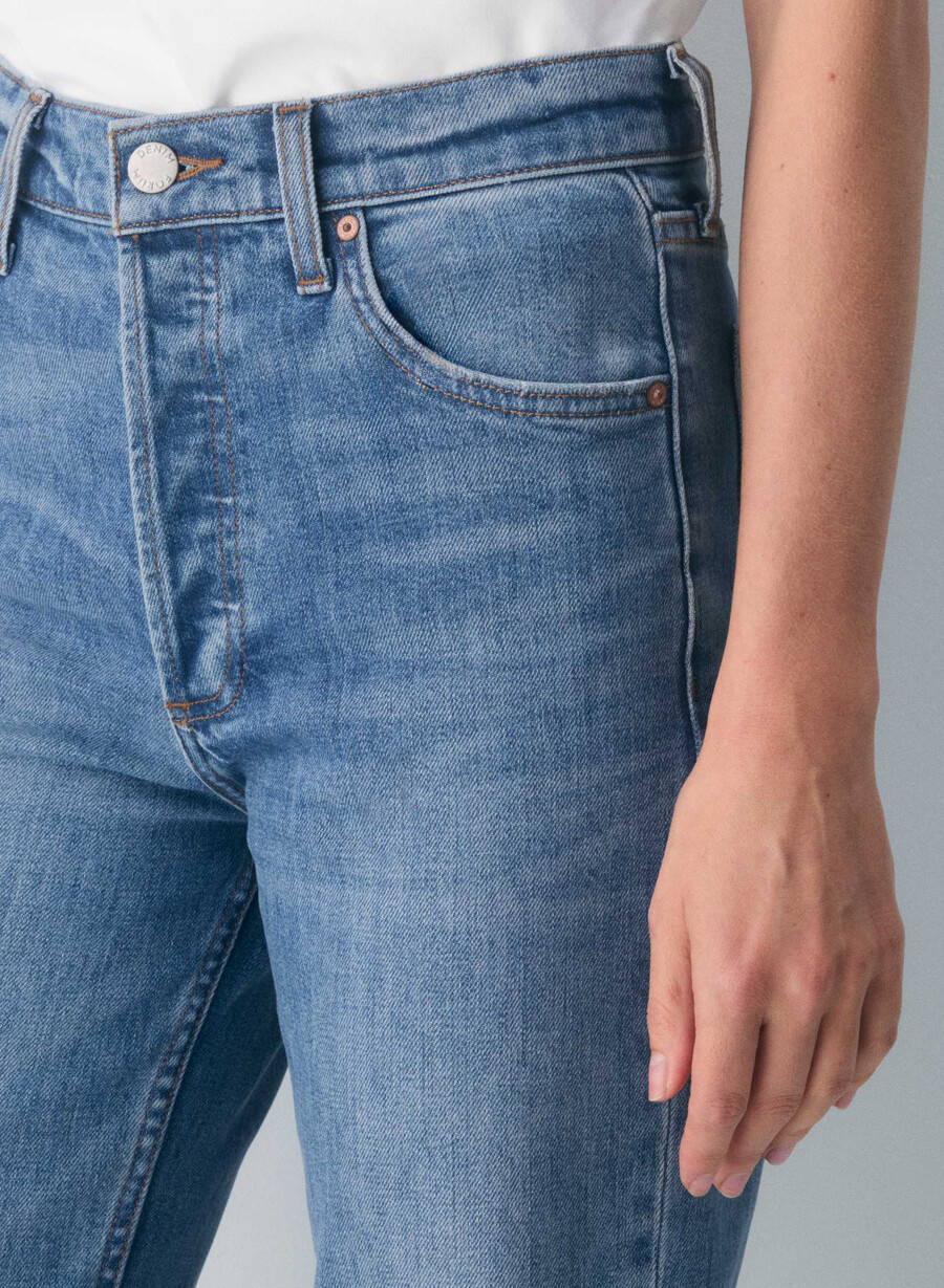 denim forum die arlo hi-rise straight jeans 5 jahre kiss n tell bl