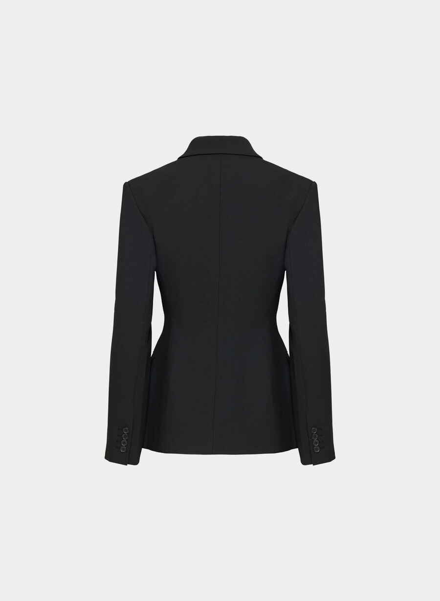 herausragender blazer – reessential schwarz