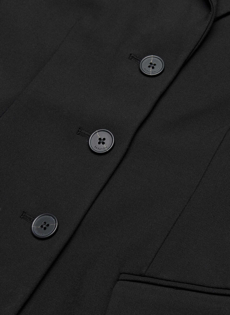 herausragender blazer – reessential schwarz