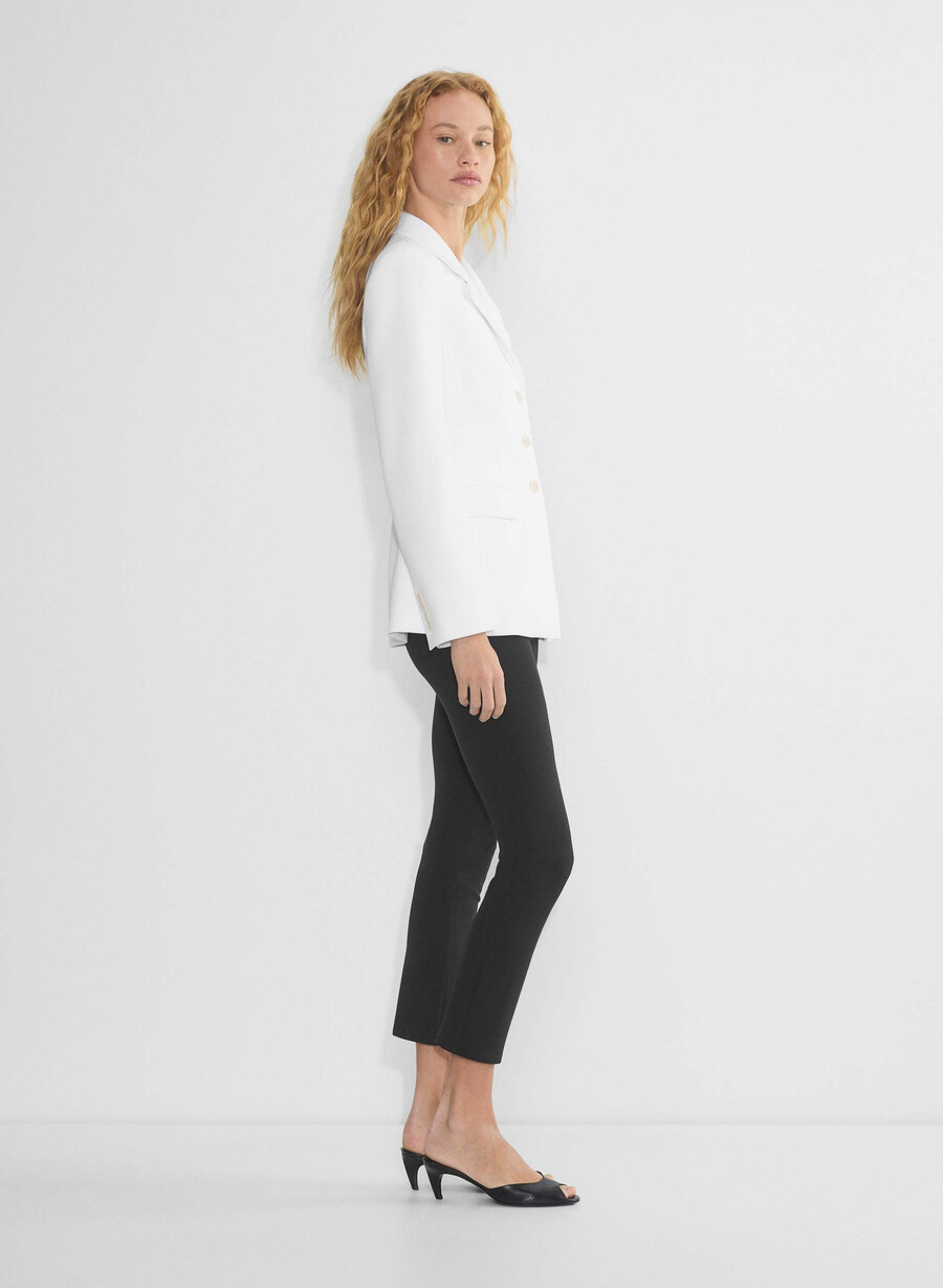 herausragender blazer – reessential white