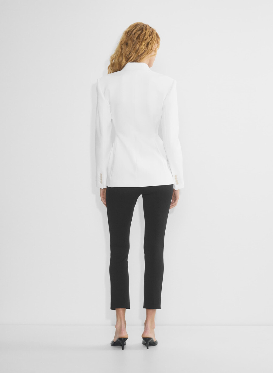 herausragender blazer – reessential white