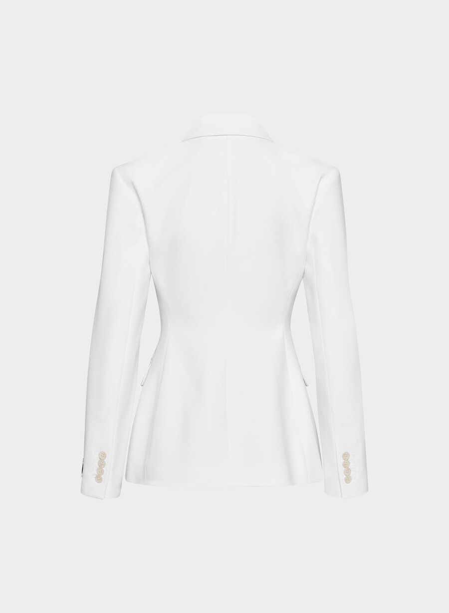 herausragender blazer – reessential white