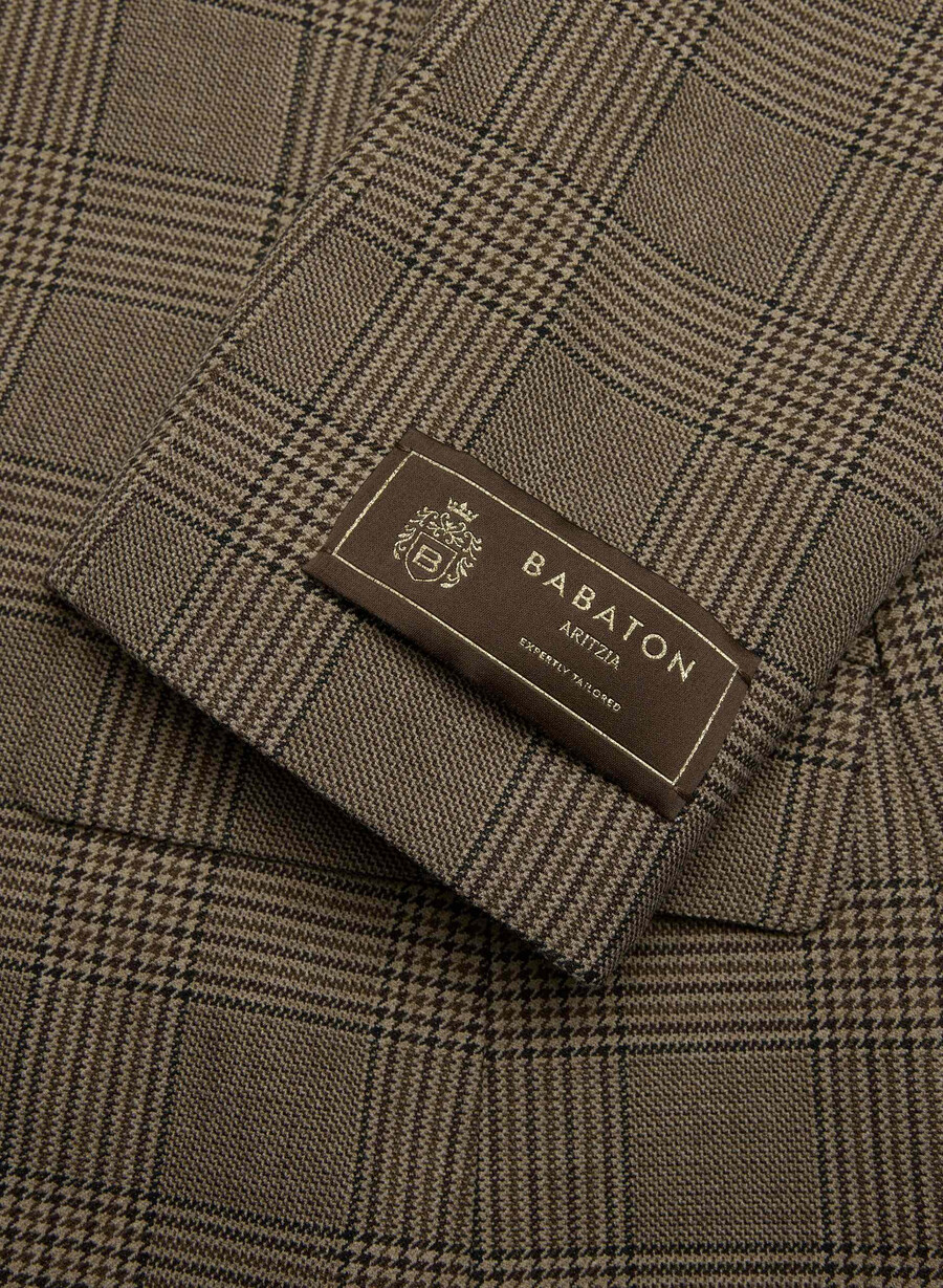 herausragender blazer - reessential tyson chk browntaup