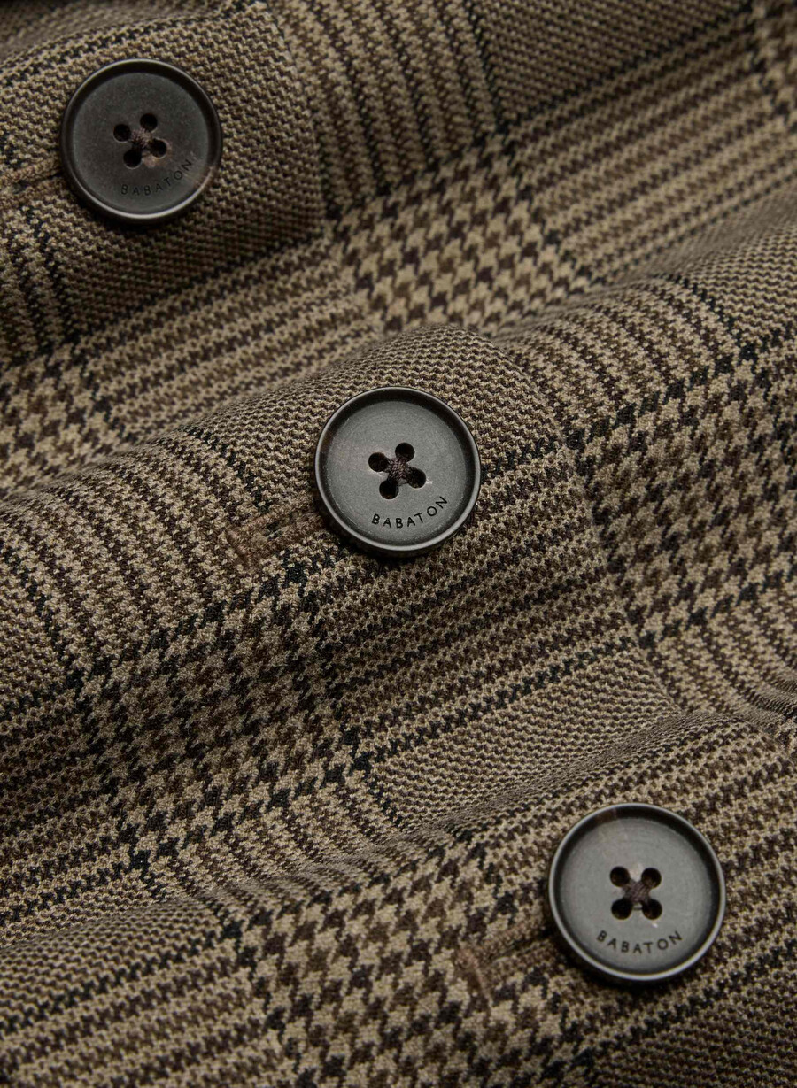 herausragender blazer - reessential tyson chk browntaup