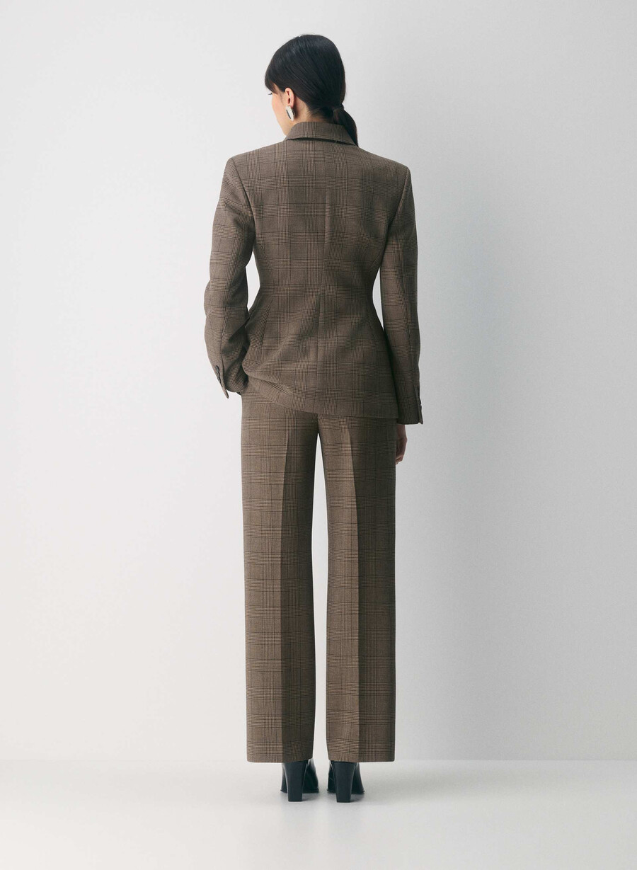 herausragender blazer - reessential tyson chk browntaup