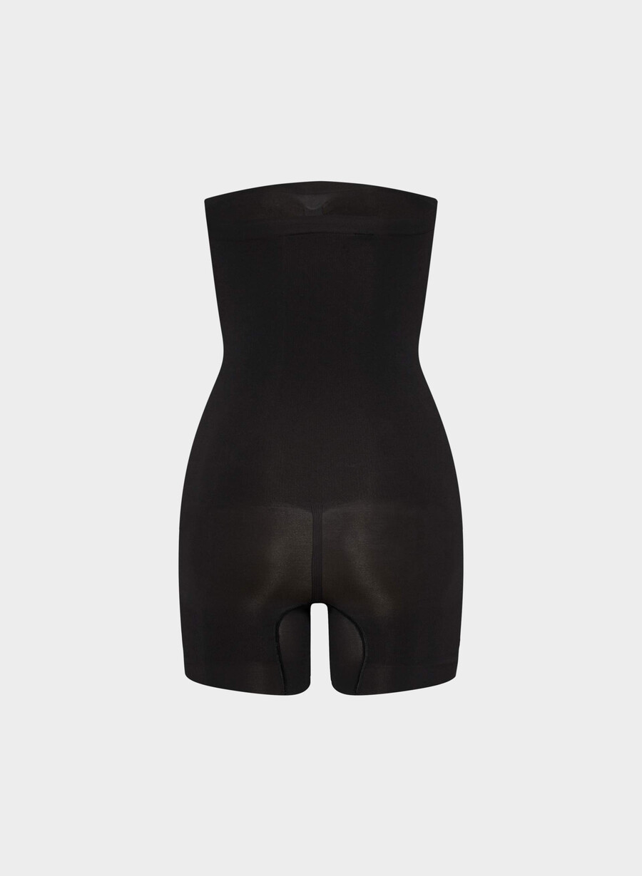 shapeenhance trägerloser jumpsuit schwarz