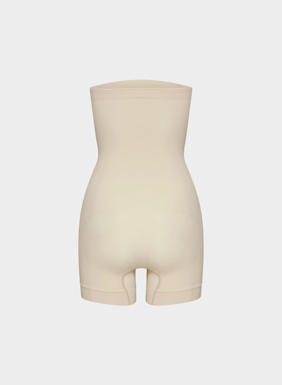 shapeenhance trägerloser jumpsuit sand