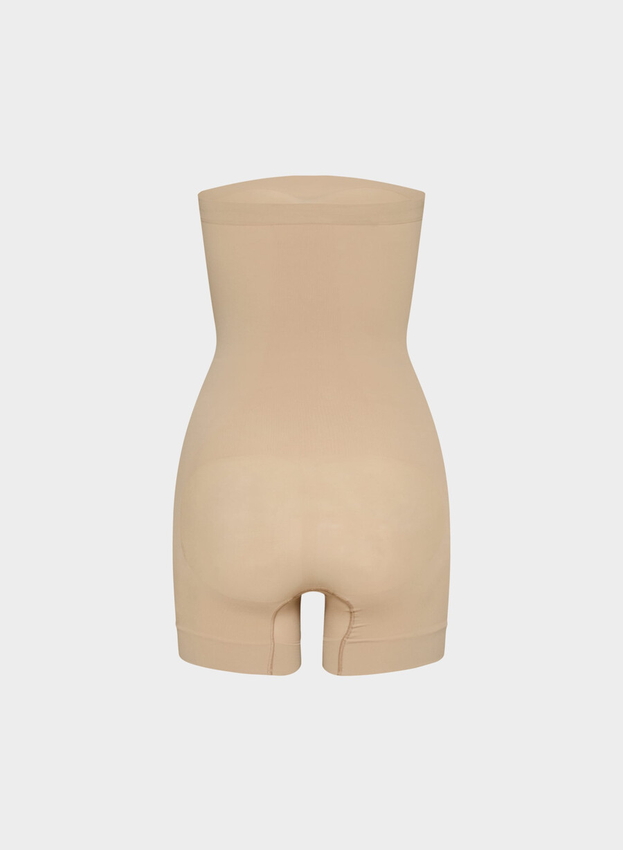 shapeenhance trägerloser jumpsuit soft tan