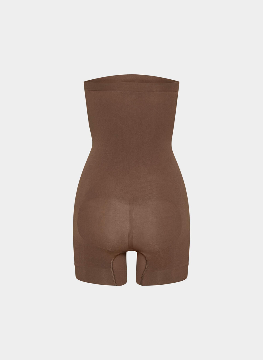 shapeenhance trägerloser jumpsuit cocoa bean