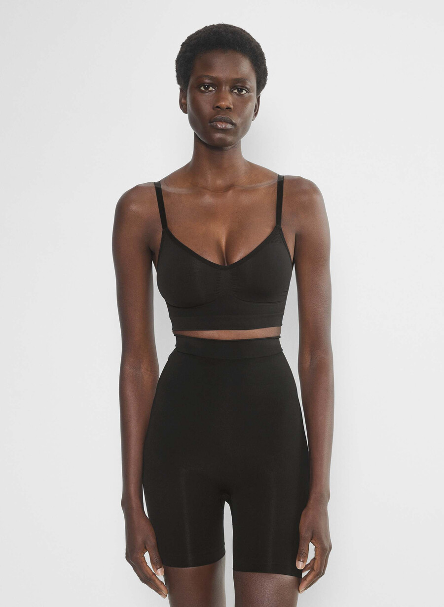 shapeenhance scoop bralette schwarz