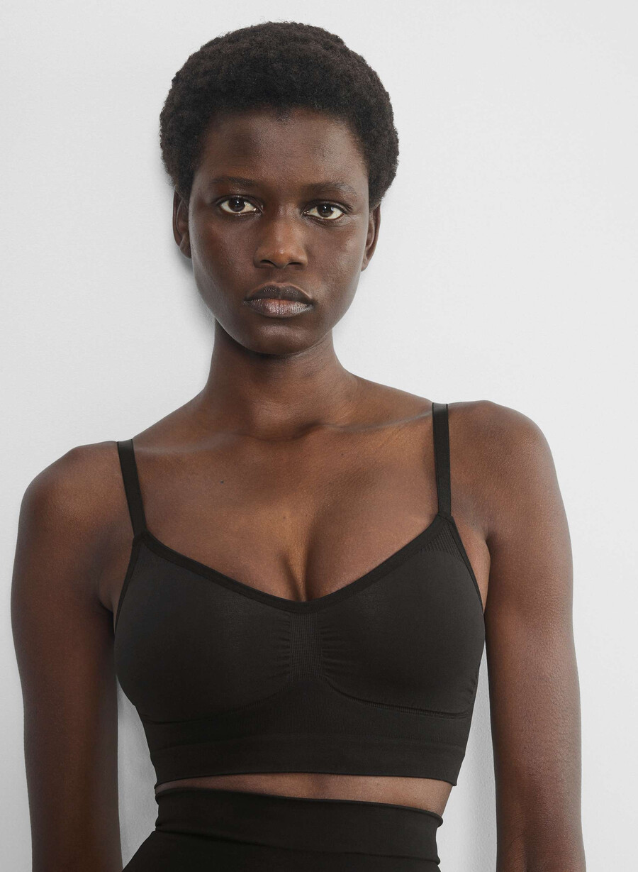 shapeenhance scoop bralette schwarz