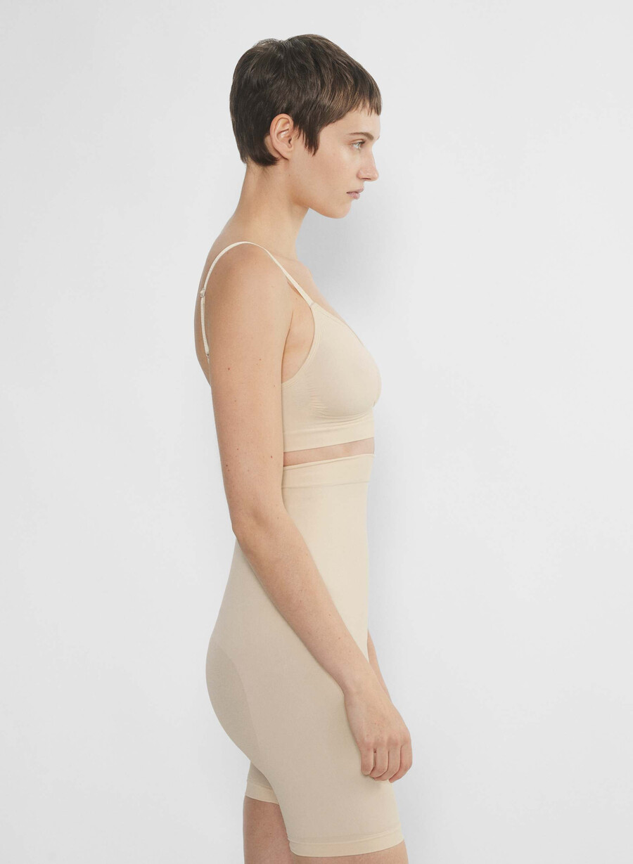 shapeenhance scoop bralette sand